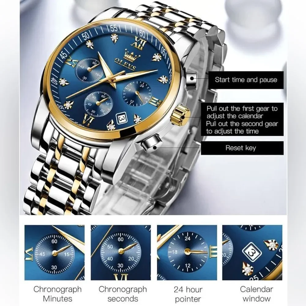 Classic Quartz Wristwatch for Men